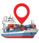Container vessel tracker